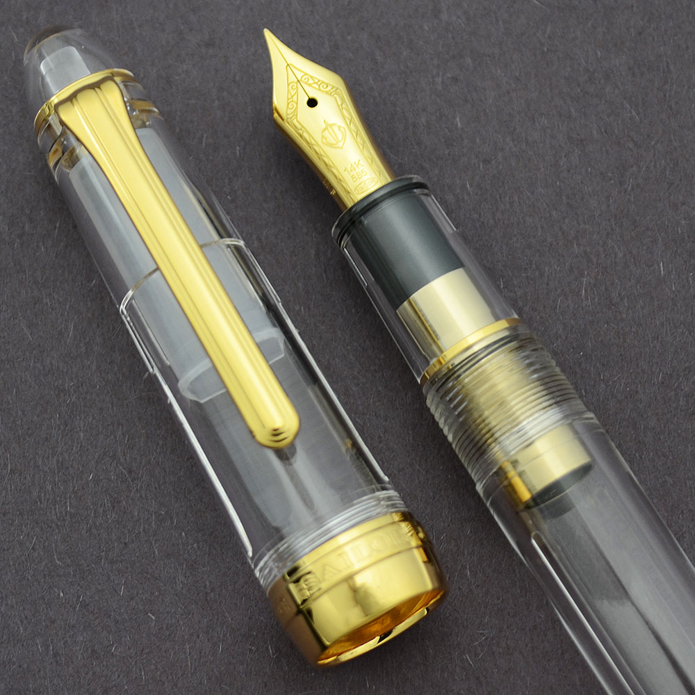 Sailor 1911S Fountain Pen - Standard Size, Clear Demonstrator w